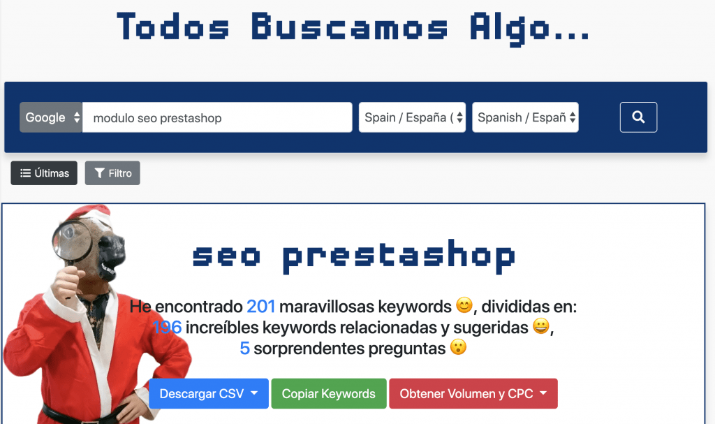 Kiwosan herramienta SEO en español